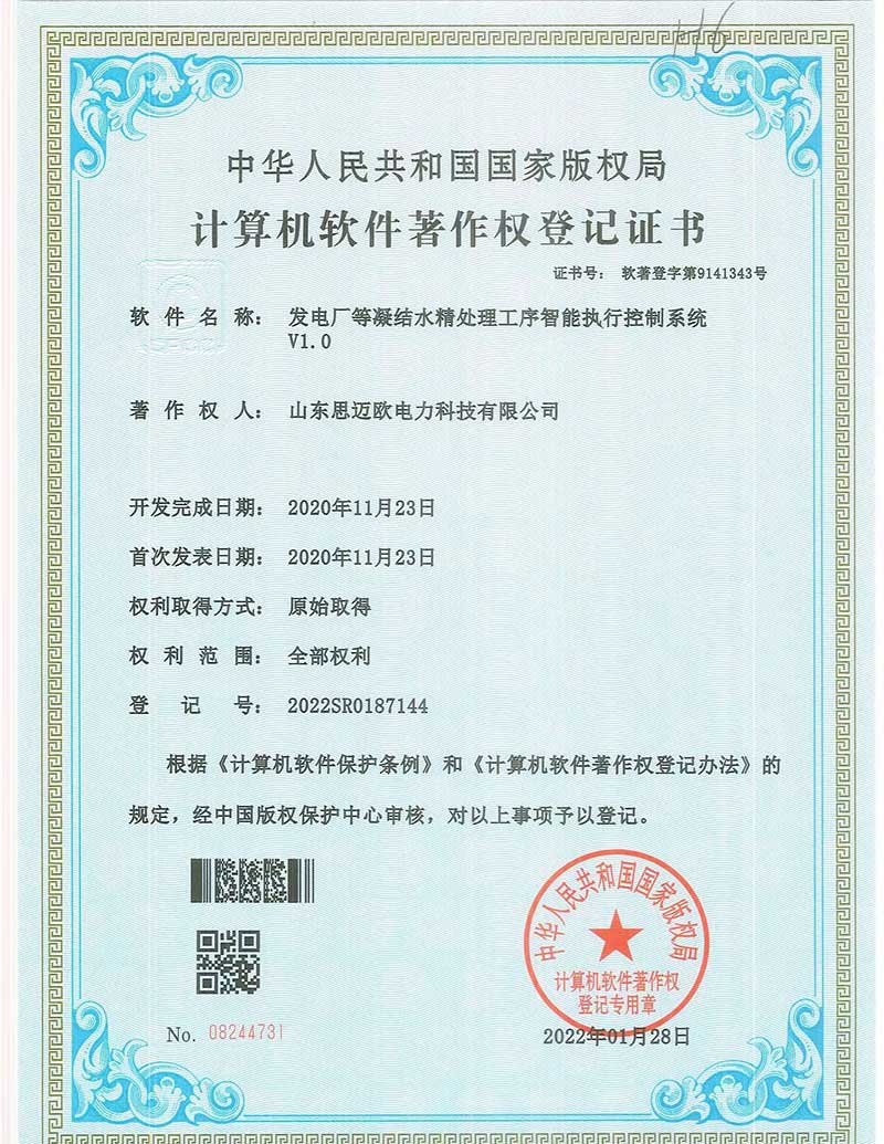 凝结水精处理智能控制系统